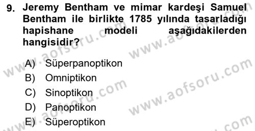 Sosyal Medya Sosyolojisi Dersi 2023 - 2024 Yılı Yaz Okulu Sınav Soruları 9. Soru