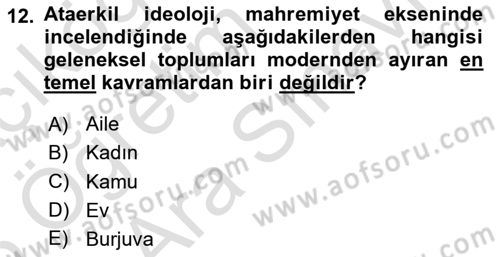 Sosyal Medya Sosyolojisi Dersi 2024 - 2025 Yılı (Vize) Ara Sınav Soruları 12. Soru