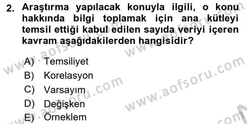 Çalışma Sosyolojisi Dersi 2018 - 2019 Yılı Yaz Okulu Sınav Soruları 2. Soru