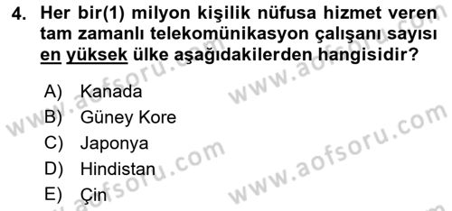 Tüketim Sosyolojisi Dersi 2021 - 2022 Yılı Yaz Okulu Sınavı 4. Soru