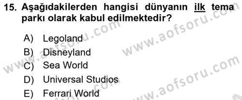 Tüketim Sosyolojisi Dersi 2023 - 2024 Yılı (Final) Dönem Sonu Sınav Soruları 15. Soru