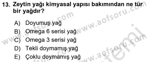 Spor Bilimlerine Giriş Dersi 2021 - 2022 Yılı (Final) Dönem Sonu Sınav Soruları 13. Soru
