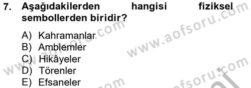 Spor Yönetimi Dersi 2012 - 2013 Yılı (Final) Dönem Sonu Sınav Soruları 7. Soru