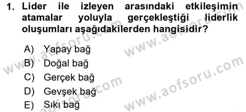 Spor Yönetimi Dersi 2015 - 2016 Yılı Tek Ders Sınav Soruları 1. Soru