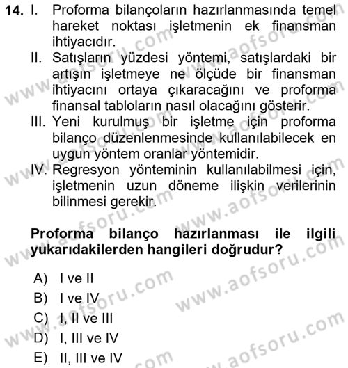 Spor Yönetimi Dersi 2024 - 2025 Yılı (Vize) Ara Sınav Soruları 14. Soru