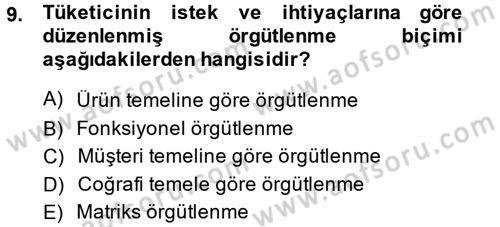 Spor ve Medya İlişkisi Dersi 2013 - 2014 Yılı (Final) Dönem Sonu Sınav Soruları 9. Soru