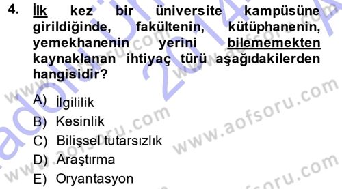 Spor ve Medya İlişkisi Dersi 2014 - 2015 Yılı (Vize) Ara Sınav Soruları 4. Soru