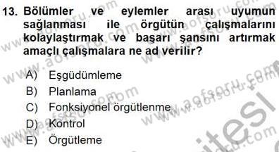 Spor ve Medya İlişkisi Dersi 2015 - 2016 Yılı (Final) Dönem Sonu Sınav Soruları 13. Soru