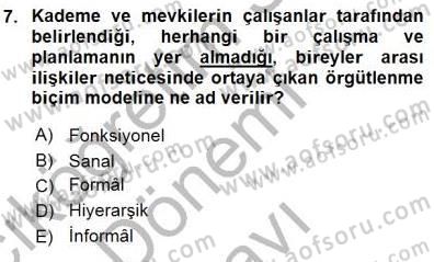 Spor ve Medya İlişkisi Dersi 2015 - 2016 Yılı (Final) Dönem Sonu Sınav Soruları 7. Soru