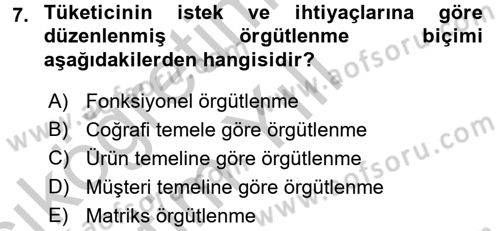 Spor ve Medya İlişkisi Dersi 2016 - 2017 Yılı 3 Ders Sınav Soruları 7. Soru