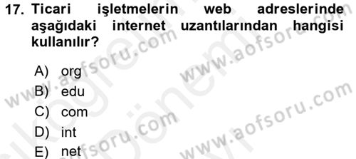 Spor ve Medya İlişkisi Dersi 2016 - 2017 Yılı (Final) Dönem Sonu Sınav Soruları 17. Soru