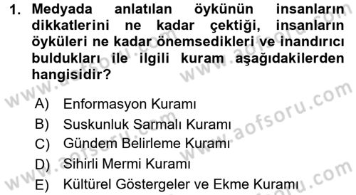 Spor ve Medya İlişkisi Dersi 2017 - 2018 Yılı 3 Ders Sınav Soruları 1. Soru