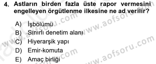 Spor ve Medya İlişkisi Dersi 2017 - 2018 Yılı 3 Ders Sınav Soruları 4. Soru