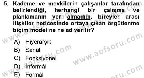 Spor ve Medya İlişkisi Dersi 2017 - 2018 Yılı 3 Ders Sınav Soruları 5. Soru