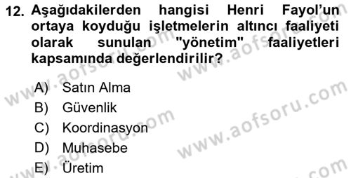 Spor ve Medya İlişkisi Dersi 2018 - 2019 Yılı 3 Ders Sınav Soruları 12. Soru