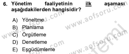 Spor ve Medya İlişkisi Dersi 2018 - 2019 Yılı 3 Ders Sınav Soruları 6. Soru