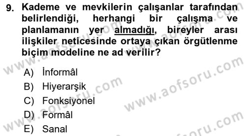 Spor ve Medya İlişkisi Dersi 2018 - 2019 Yılı 3 Ders Sınav Soruları 9. Soru