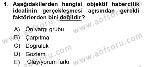 Spor ve Medya İlişkisi Dersi 2018 - 2019 Yılı Yaz Okulu Sınav Soruları 1. Soru