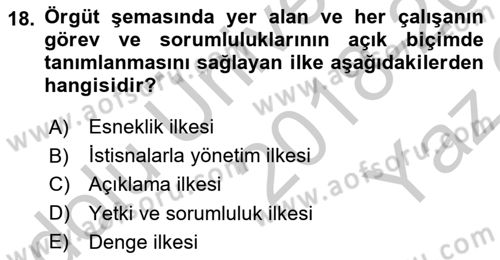 Spor ve Medya İlişkisi Dersi 2018 - 2019 Yılı Yaz Okulu Sınav Soruları 18. Soru