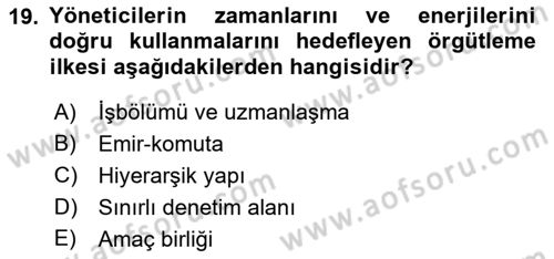 Spor ve Medya İlişkisi Dersi 2018 - 2019 Yılı Yaz Okulu Sınav Soruları 19. Soru