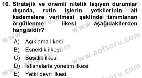 Spor ve Medya İlişkisi Dersi 2020 - 2021 Yılı Yaz Okulu Sınav Soruları 16. Soru