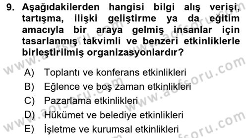 Spor ve Medya İlişkisi Dersi 2020 - 2021 Yılı Yaz Okulu Sınav Soruları 9. Soru