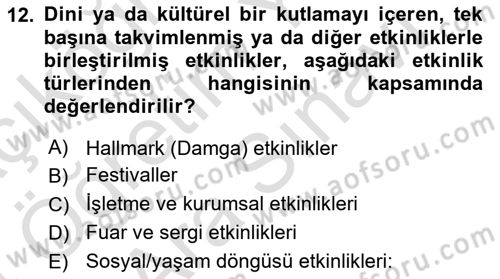 Spor ve Medya İlişkisi Dersi 2023 - 2024 Yılı (Vize) Ara Sınav Soruları 12. Soru