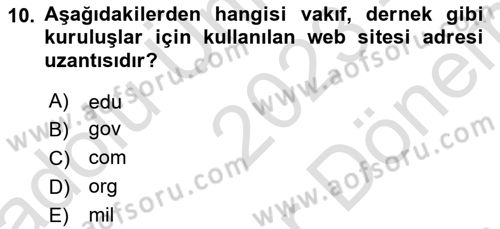 Spor ve Medya İlişkisi Dersi 2023 - 2024 Yılı (Final) Dönem Sonu Sınav Soruları 10. Soru