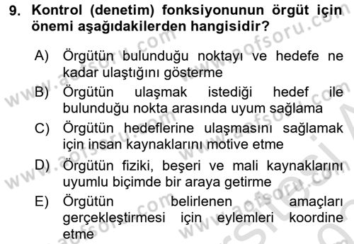 Spor ve Medya İlişkisi Dersi 2023 - 2024 Yılı (Final) Dönem Sonu Sınav Soruları 9. Soru