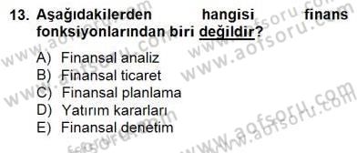 Etkinlik Yönetimi Dersi 2014 - 2015 Yılı (Final) Dönem Sonu Sınav Soruları 13. Soru