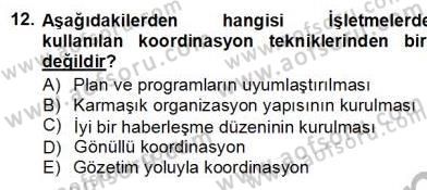 Spor Tesis İşletmesi ve Saha Malzeme Bilgisi Dersi Ara Sınavı Deneme Sınav Soruları 12. Soru