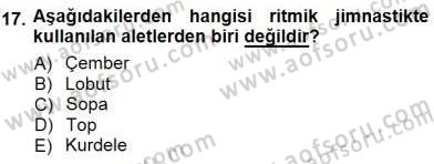 Spor Tesis İşletmesi ve Saha Malzeme Bilgisi Dersi 2012 - 2013 Yılı (Final) Dönem Sonu Sınav Soruları 17. Soru