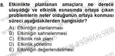 Spor Tesis İşletmesi ve Saha Malzeme Bilgisi Dersi 2012 - 2013 Yılı (Final) Dönem Sonu Sınav Soruları 8. Soru