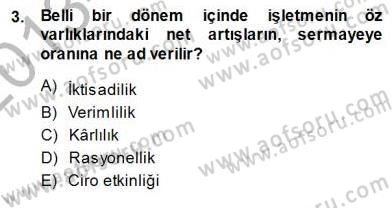 Spor Tesis İşletmesi ve Saha Malzeme Bilgisi Dersi 2013 - 2014 Yılı (Final) Dönem Sonu Sınav Soruları 3. Soru