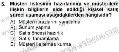 Spor Tesis İşletmesi ve Saha Malzeme Bilgisi Dersi Ara Sınavı Deneme Sınav Soruları 5. Soru