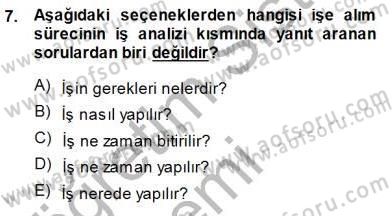 Spor Tesis İşletmesi ve Saha Malzeme Bilgisi Dersi Ara Sınavı Deneme Sınav Soruları 7. Soru