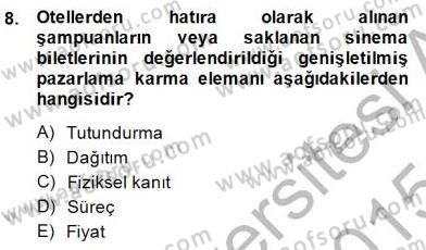 Spor Tesis İşletmesi ve Saha Malzeme Bilgisi Dersi 2014 - 2015 Yılı (Final) Dönem Sonu Sınav Soruları 8. Soru