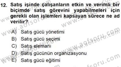 Spor Tesis İşletmesi ve Saha Malzeme Bilgisi Dersi Ara Sınavı Deneme Sınav Soruları 12. Soru