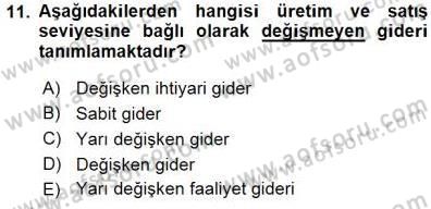 Spor Tesis İşletmesi ve Saha Malzeme Bilgisi Dersi 2015 - 2016 Yılı (Final) Dönem Sonu Sınav Soruları 11. Soru