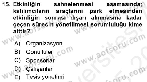 Spor Tesis İşletmesi ve Saha Malzeme Bilgisi Dersi 2015 - 2016 Yılı Tek Ders Sınav Soruları 15. Soru