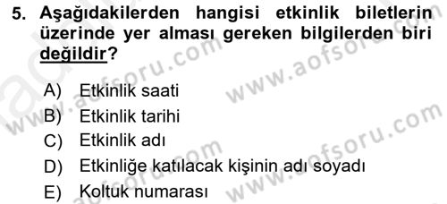 Spor Tesis İşletmesi ve Saha Malzeme Bilgisi Dersi 2015 - 2016 Yılı Tek Ders Sınav Soruları 5. Soru