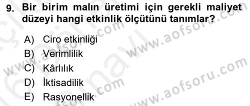 Spor Tesis İşletmesi ve Saha Malzeme Bilgisi Dersi 2015 - 2016 Yılı Tek Ders Sınav Soruları 9. Soru