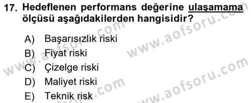 Spor Tesis İşletmesi ve Saha Malzeme Bilgisi Dersi 2016 - 2017 Yılı 3 Ders Sınav Soruları 17. Soru