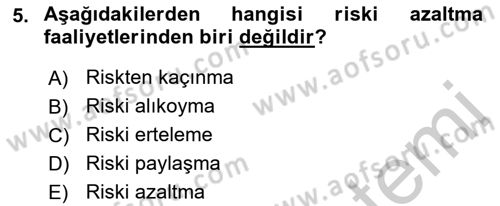 Spor Tesis İşletmesi ve Saha Malzeme Bilgisi Dersi 2016 - 2017 Yılı 3 Ders Sınav Soruları 5. Soru