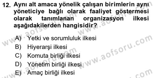 Spor Tesis İşletmesi ve Saha Malzeme Bilgisi Dersi 2016 - 2017 Yılı (Vize) Ara Sınav Soruları 12. Soru