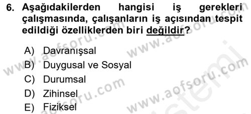 Spor Tesis İşletmesi ve Saha Malzeme Bilgisi Dersi 2017 - 2018 Yılı 3 Ders Sınav Soruları 6. Soru