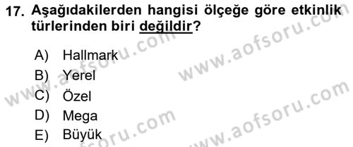 Spor Tesis İşletmesi ve Saha Malzeme Bilgisi Dersi 2018 - 2019 Yılı Yaz Okulu Sınav Soruları 17. Soru