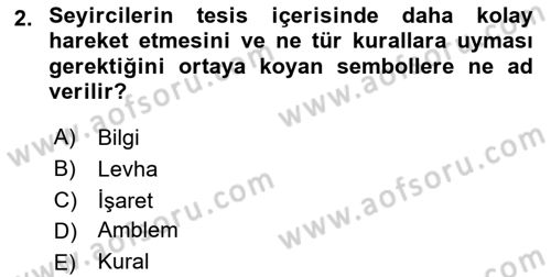 Spor Tesis İşletmesi ve Saha Malzeme Bilgisi Dersi 2018 - 2019 Yılı Yaz Okulu Sınav Soruları 2. Soru