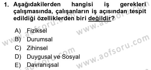 Spor Tesis İşletmesi ve Saha Malzeme Bilgisi Dersi 2019 - 2020 Yılı (Vize) Ara Sınav Soruları 1. Soru