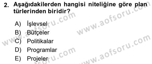 Spor Tesis İşletmesi ve Saha Malzeme Bilgisi Dersi Ara Sınavı Deneme Sınav Soruları 2. Soru